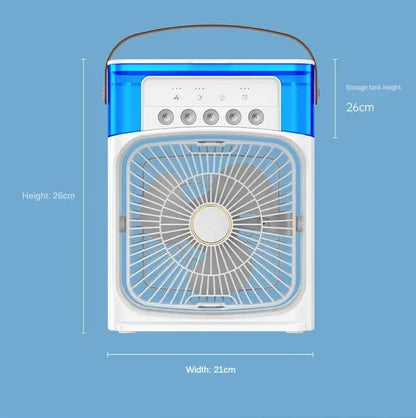 Portable 3-Speed Air Cooler & Humidifier